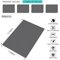 thumbnail image 2 of 16 Pcs Refrigerator Liners Mats Washable, Refrigerator Mats Liner Waterproof Oilproof, Fridge Liners for Shelves, Cover Pads for Freezer Glass Shelf Cupboard Cabinet Drawer (4 Color Mixed), 2 of 13