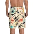 thumbnail image 3 of Fotbe Rockets Pajama Shorts for Men, Men's Pajama Bottoms, Sleepwear,Short Pajama Pants-Medium, 3 of 9