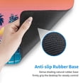 thumbnail image 6 of Balery Beach With Palm Trees Mouse Pad ,15.8x29.5 In Large Gaming Mouse Pad Desk Mat Long Non-Slip Rubber Stitched Edges,Waterproof Mousepad Desk Mat For Gamer Office Home, 6 of 9