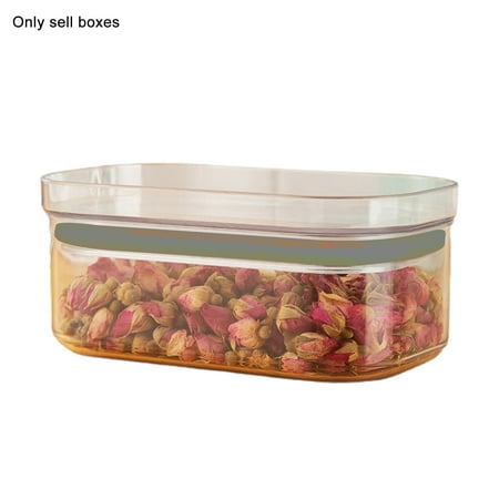 

benbor Dry Food Storage 425/1000/1500/2000ml Wide Mouth Wear-resistant Sturdy Cereal Dispenser Storage Container