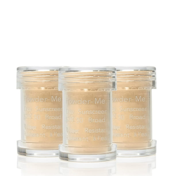 Recambio de protector solar seco Powder-Me SPF 30 para Jane Riredale Bronceado, 7,5 g