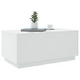 thumbnail image 4 of vidaXL Coffee Table with LED Lights White 90x50x40 cm, 4 of 5