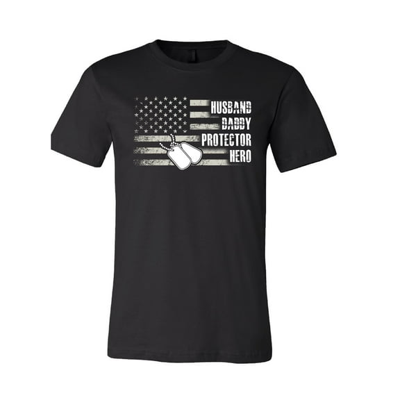 Husband Daddy Protector Hero T-Shirt