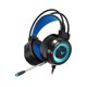thumbnail image 2 of Auriculares para juegos Auriculares estéreo LED Auriculares omnidireccionales con micrófono reductor de ruido, Negro Inevent EL000129-01, 2 of 7