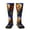2 Black-2, variant on Chucky B Funny Socks Men Women Boys Kids Adults Novelty Graphic Crew Tube Socks Crazy Design Casual Dress Socks for Sports,Running,Travel