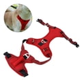 thumbnail image 4 of Breathable Sport Harness, Adjustable Pet Sports Chest Harness Explosion Proof High   For Medium Dog For Large Dog Red,Black, 4 of 8
