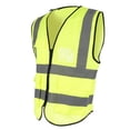 thumbnail image 1 of Chaleco Reflectante Seguridad Nocturna Seguridad Ciclismo Ciclismo Alto Cremallera L XL Amarillo fluorescente XXL Sharpla Chaleco reflectante de seguridad, 1 of 8