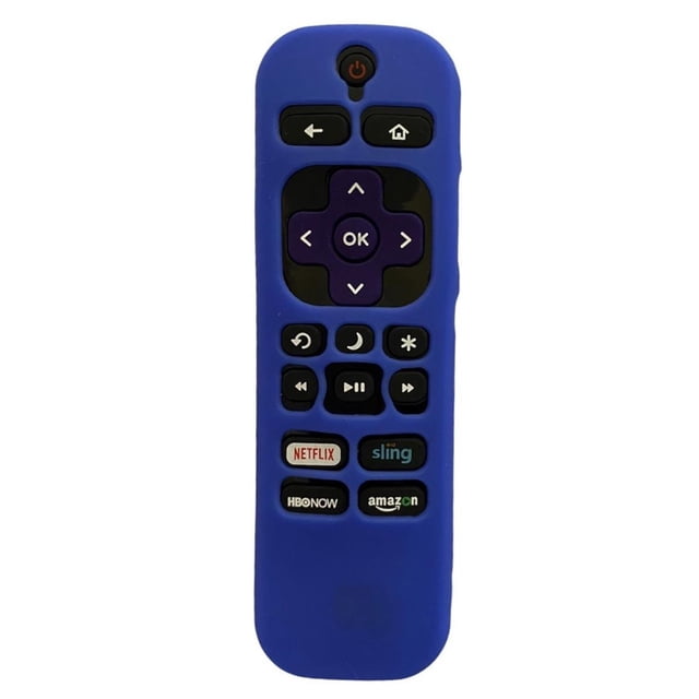 Funda Case para Control Remoto Rok u Stick Insignia Rok u tv y Sharp Rok u tv Azul Genérica Case para Control Remoto Roku Stick Insignia Roku