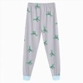 thumbnail image 6 of NOLDARES Toddler Boys Pjs Pajama Set 2 Piece Cotton Long Sleeve Top and Pants Print Comfy Sleepwear Boys Toddler 6-12 Months 12-24 Months 2t 3t 4t 5t 6t 7t 8t 9t Children,Mint Green,6-7 Y, 6 of 9