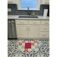 thumbnail image 2 of Satin Mouse Love Machine Washable Memory Foam Mat Red, 2 of 4