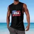 thumbnail image 5 of Purcolt Mens Tank Tops Summer USA Patriotic Graphic Crew Neck Sleeveless Shirts Comfortable Muscle Gym Workout Tees Shirts, 5 of 6