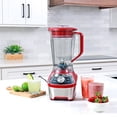 thumbnail image 2 of Kenmore 64 oz Stand Blender, 1200W, Smoothie and Ice Crush Modes, Red, 2 of 10