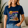 thumbnail image 5 of Summerween Vibes Skeleton Pumpkin Spooky Vacation, Summerween Shirt, Summer Halloween TShirt, Cute Spooky Ghost Tee, Halloween Shirt, Halloween Gift, Ghost Beach , Pumpkin Spooky Season, 5 of 5