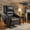 Gray, variant on Power Lift Recliner Chair with Heat Massage, Dual Motor Infinite Position, USB Ports & Side Pockets, Antique Brown
