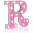 thumbnail image 2 of Light Up Letters Light Up Signs Auto Color Changing Lamp for Party Wedding Events Birthday Bar Home Decoration(R), 2 of 8