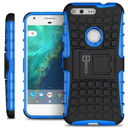 CoverON Google Pixel Case, Atomic Series Slim Protective Kickstand Phone