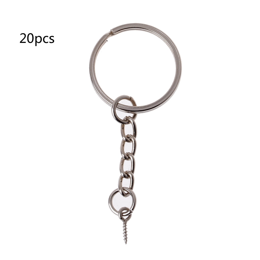 Key Chain Rings Shynek 360Pcs Bulk With Jump And Screw Eye Pins Keychains Dinks 