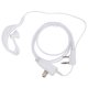 thumbnail image 2 of Auriculares de Radio de 2 vías con cabezal K, auriculares de tubo acústico de 2 pines con micrófono, Cable blanco PTT para BaoFeng 888S 5R, 2 of 5