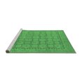 thumbnail image 2 of Ahgly Company Machine Washable Indoor Rectangle Oriental Emerald Green Industrial Area Rugs, 6' x 9', 2 of 4