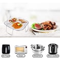 thumbnail image 5 of Air Fryer Accessories, Multi-Purpose Cooking Rack Stainless Steel Air Fryer Rack Air Fryer Racks Compatible with Most Air Fryers, 5 of 5