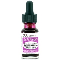 Dr. Ph. Martin's Synchromatic Transparent Water Color, 0.5 oz, Cerise (28)