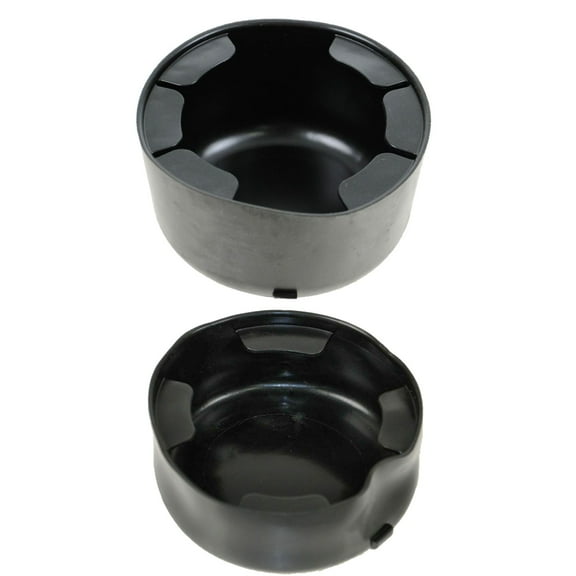 Rubber Center Console Cup Holder Insert Pair 2pc Set for Envoy Trailblazer INA40825