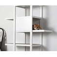 thumbnail image 3 of 5' Solid White Indoor Pet Furniture Multi-Functional Bookshelf Cat Tree, 3 of 3