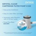 thumbnail image 4 of INTEX Metal Frame Pool Set with Cover & Type H Filter Cartridge (6 pack), 4 of 12