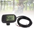 thumbnail image 4 of Electric Scooter LCD Display Meter, SM Cable External Buttons Electric LCD Control Panel ABS Panel Comfortable To Use  for Upgrade, 4 of 7
