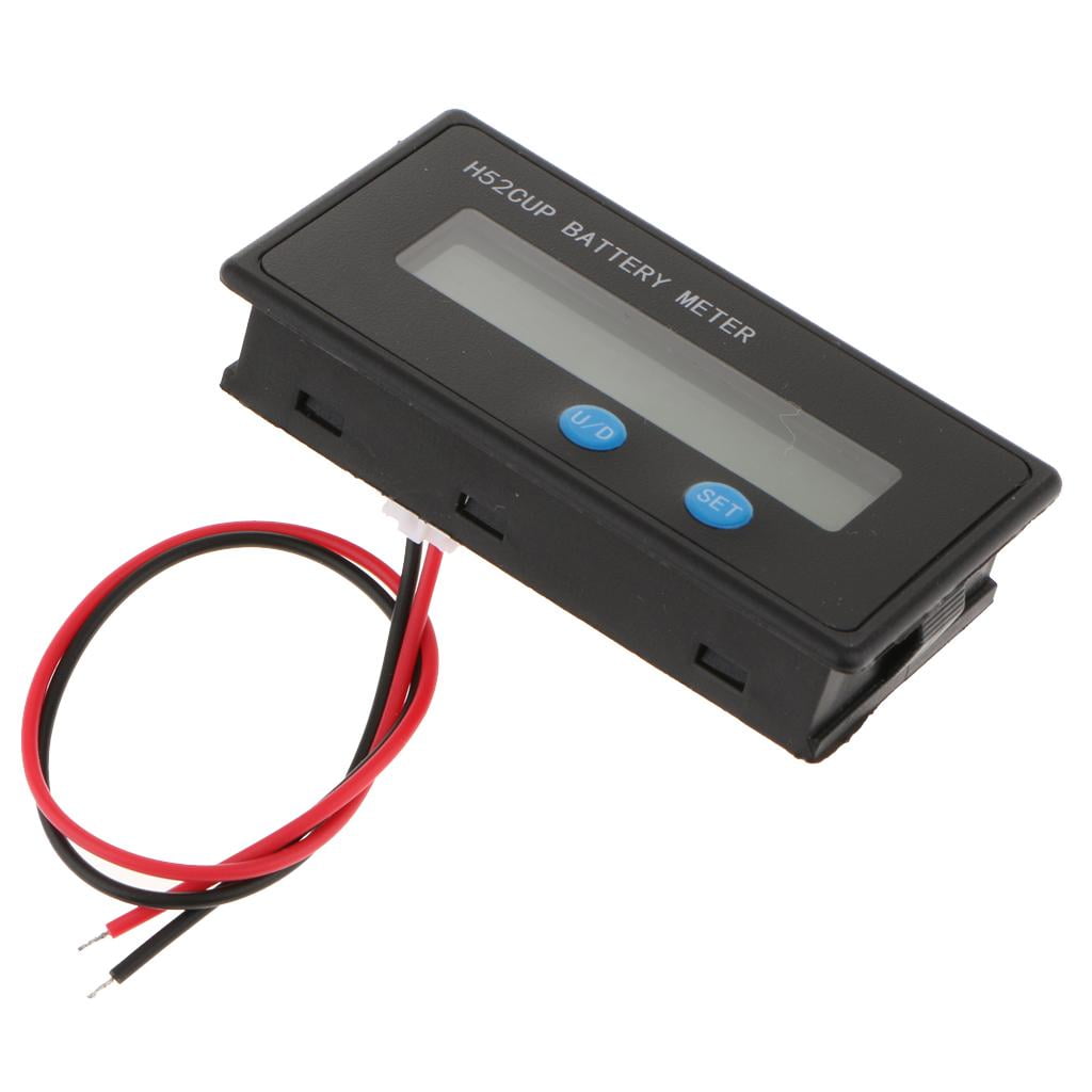 DC 9150V LCD Display Digital Ammeter meter Current age Battery Monitor