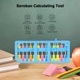 thumbnail image 4 of MasteelfCA 13 Digits Rods Colorful Beads Soroban Calculating Tool Plastic Abacus Arithmetic, 4 of 7