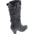 thumbnail image 5 of Link Little Girl's Pauline-38 Kitten Heel Boots with Decorative Buckles, 5 of 7