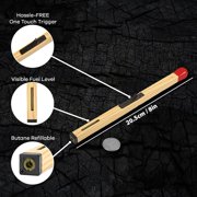 3 PACK 8 Match Stick Shaped Multipurpose Butane Lighter BBQ Candle lighter Gift for woman man Christmas Halloween