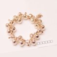 thumbnail image 2 of Ayyufe Women Pearl Rhinestone Bracelet Bangle Xmas, 2 of 3