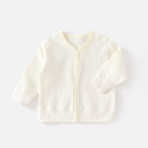 Girls' Cardigans Sweater School Uniforms Cotton Long Sleeve Lightweight Outerwear