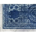 thumbnail image 3 of Unique Loom Bromley Collection Area Rug - Wells (2' x 8' 8" Runner Navy Blue/Ivory), 3 of 6