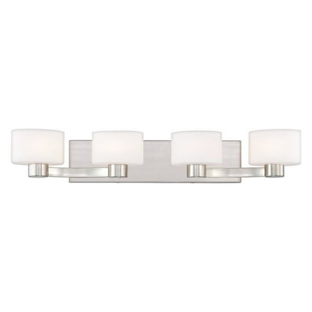 - Quoizel Tatum TU8604BN Bathroom Vanity Light - Polished Nickel