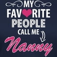 thumbnail image 3 of CafePress - My Favorite People Call Me Nanny T Shirt - Women's Traditional Fit Dark T-Shirt, 3 of 4