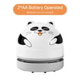 thumbnail image 2 of Mini Desktop Vacuum Cleaner Cute Table Dust Sweeper Battery Operated Portable Keyboard Vacuum with Extend Nozzle for Cleaning Dust Crumbs or Computer, 2 of 6