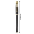 thumbnail image 5 of SIEYIO Signature Pen Metal Signing Pen with Pen Clip Refillable Metal Gel Pen Business Gift Pen for Wedding Party Invitation, 5 of 11