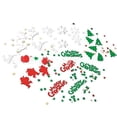 thumbnail image 3 of Confeti navideño, árbol de Navidad, copo de nieve, Papá Noel, alce, estrella de cinco puntas, lentejuelas, suministros de decoración navideña, 3 of 4