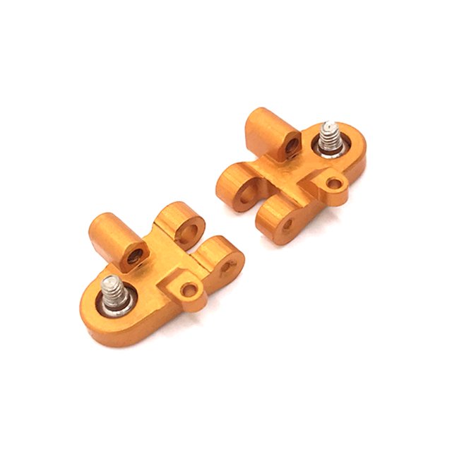 Vogacara Paquete de 2 1/28 Modelo de control remoto Coche Brazos oscilantes inferiores Modificación Simulación Crawler Reemplazo de reparación para Type3 NO3 Vogacara FN011025-04