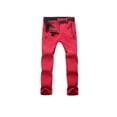 thumbnail image 1 of Yuarrent Pantalones térmicos de invierno para deportes al aire libre, escalada, senderismo, pesca, Camping, viajes, ciclismo, moto, nieve, esquí, Escalada Mujer Rojo Yuarrent OD028987-05, 1 of 6