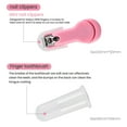 thumbnail image 4 of Labymos 8pcs Set Nail Cutter Nail Cutter Set Maternal and Child Care Hair Healthcare Nose, 4 of 8