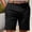 Black, variant on Men's Shorts Golf Casual Flat Front Dress Shorts Classic Fit with 4 Pockets Lightweight Stretch Navy M