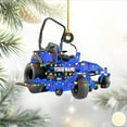 thumbnail image 3 of Custom Lawn Mowers Christmas Ornaments 2025 Custom Lawn Mowers Ornaments Farmhouse Lawn Mowers Driver Gifts Riding Mowers with Xmas Light Acrylic Ornament 2025 (LM6) - 3117 (Orange), 3 of 7