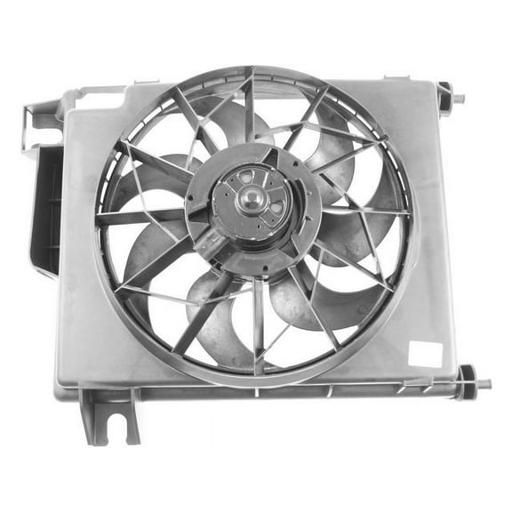 A/C Condenser Fan Assembly - Compatible with 2002 - 2008 Dodge Ram 1500 2003 2004 2005 2006 2007