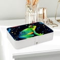 thumbnail image 6 of Frog Portable PU Leather Necklace Holder with Removable Compartment and Jewelry Boxes, Earring Holder, Bracelet Holder., 6 of 6