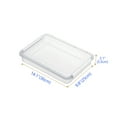 thumbnail image 6 of Bylaoya PP Plastic A4 File Organizer, Transparent, 6 of 6