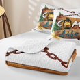 thumbnail image 4 of Erosebridal Camp Life Quilt King, Cartoon Dragonfly King Coverlet Set for Men and Women, 3pcs, 4 of 7